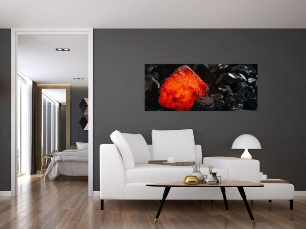 Kép - Izzó ásvány (120x50 cm)