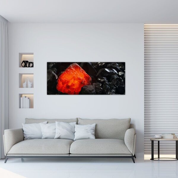 Kép - Izzó ásvány (120x50 cm)