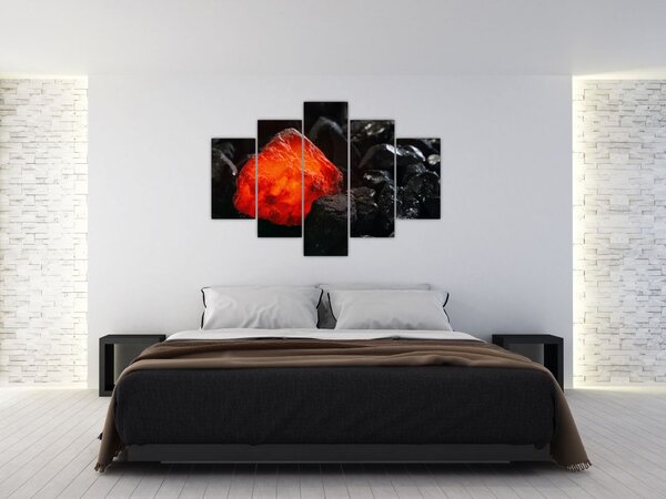 Kép - Izzó ásvány (150x105 cm)