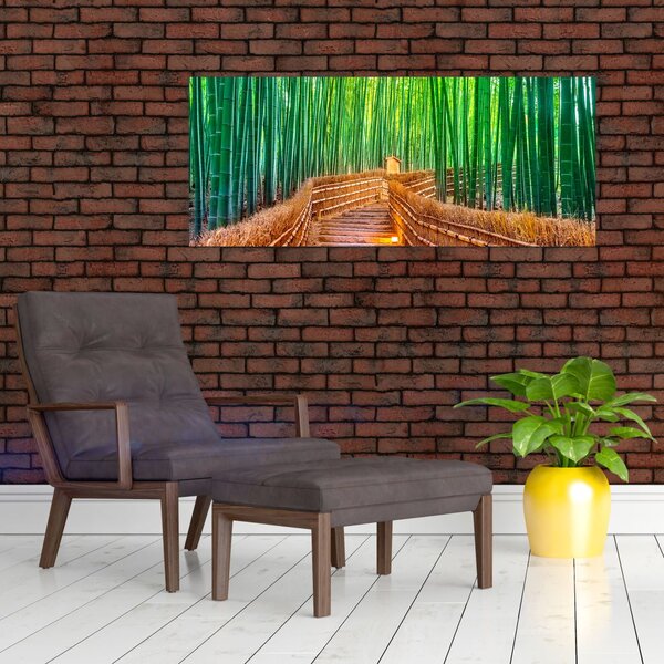 Kép - Japán bambusz erdő (120x50 cm)