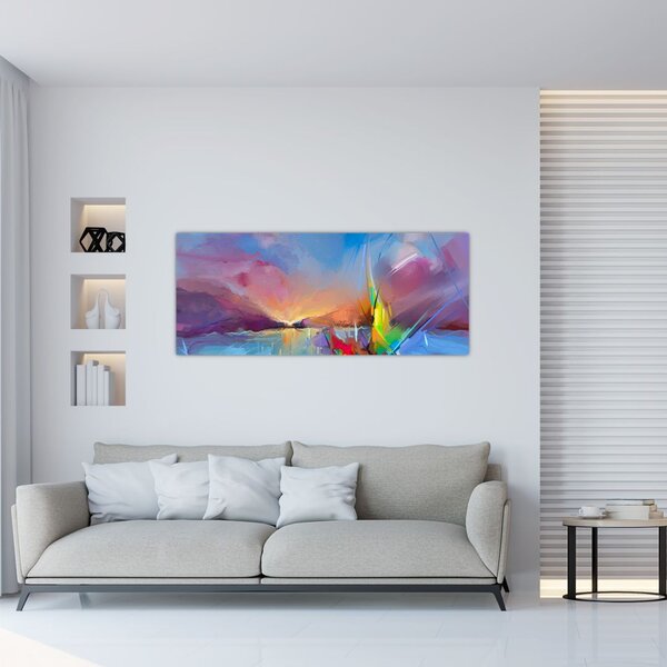 Kép - Naplemente (120x50 cm)