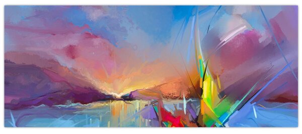 Kép - Naplemente (120x50 cm)