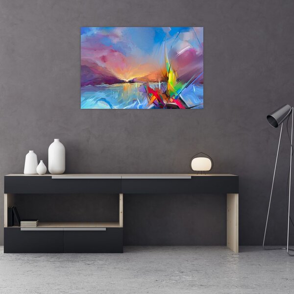 Kép - Naplemente (90x60 cm)