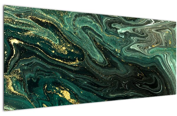 Kép - Zöld márvány (120x50 cm)