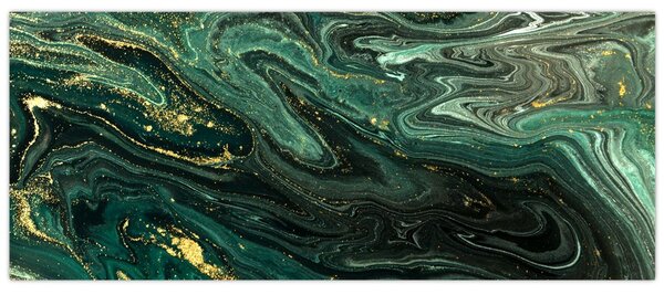 Kép - Zöld márvány (120x50 cm)