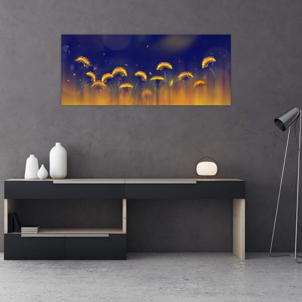 Kép - Pitypang (120x50 cm)