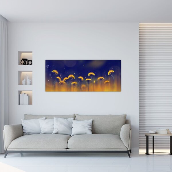 Kép - Pitypang (120x50 cm)