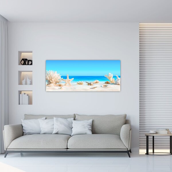 Kép - Csendélet kagylóval (120x50 cm)