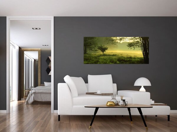 Kép - Ébredő erdő (120x50 cm)