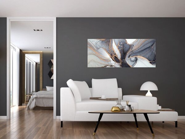 Kép - Szürke márvány (120x50 cm)