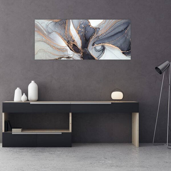 Kép - Szürke márvány (120x50 cm)