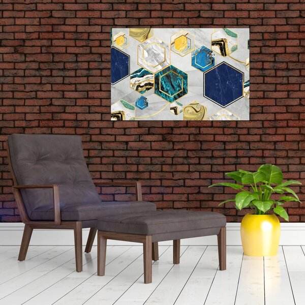 Kép - Márvány kompozíció (90x60 cm)