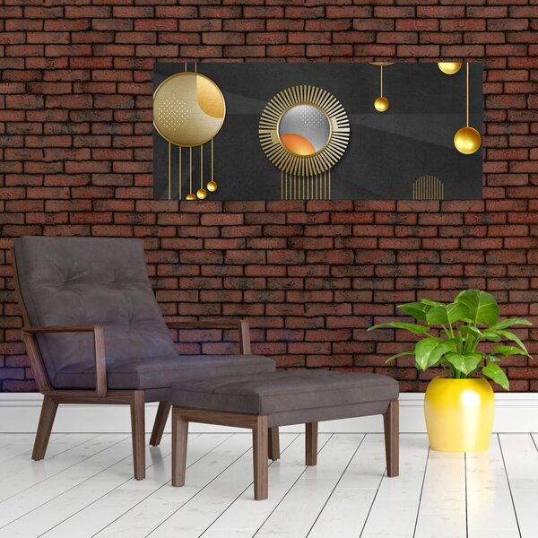 Kép - Absztrakció (120x50 cm)