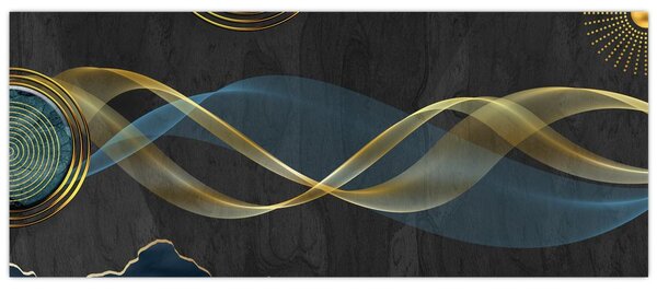 Kép - Absztrakció (120x50 cm)