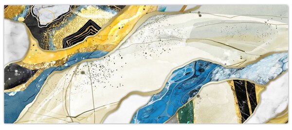 Kép - Színes márvány (120x50 cm)