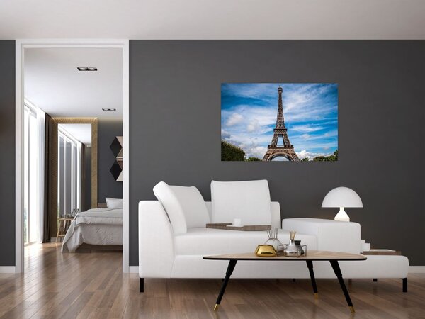 Kép - Eiffel torony (90x60 cm)