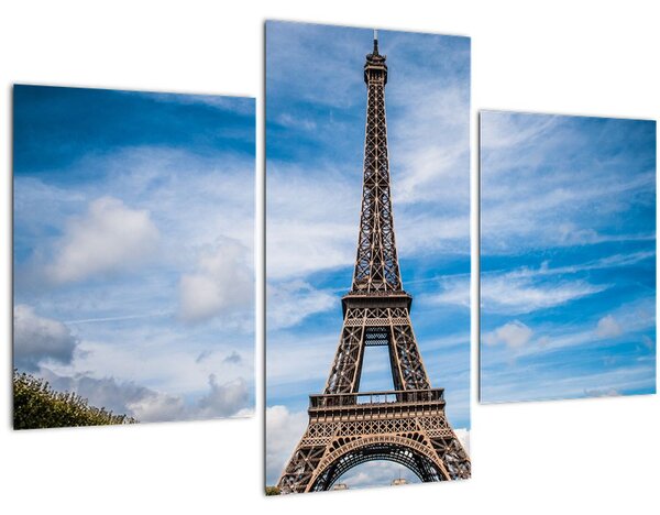 Kép - Eiffel torony (90x60 cm)