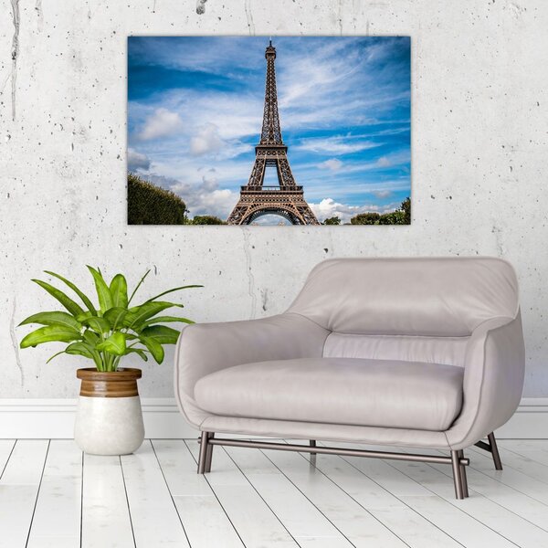 Kép - Eiffel torony (90x60 cm)