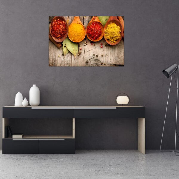 Kép - Fűszerek a fán (90x60 cm)
