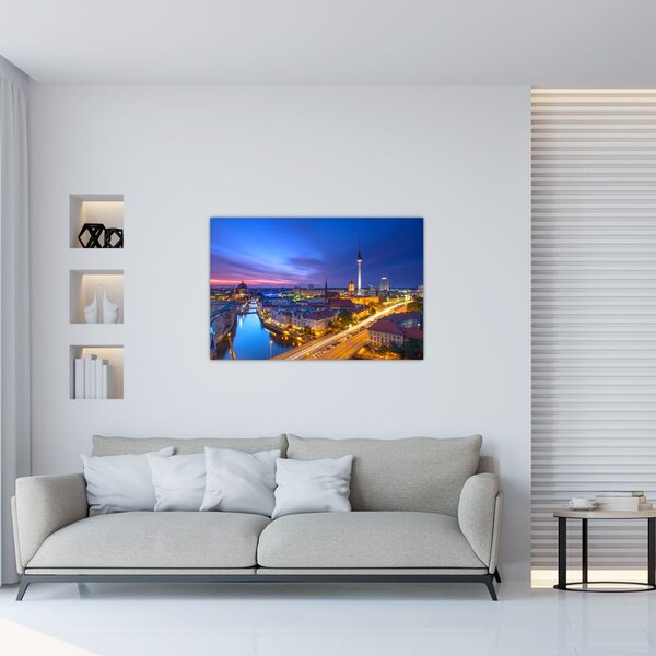 Kép - Kék ég Berlin felett (90x60 cm)