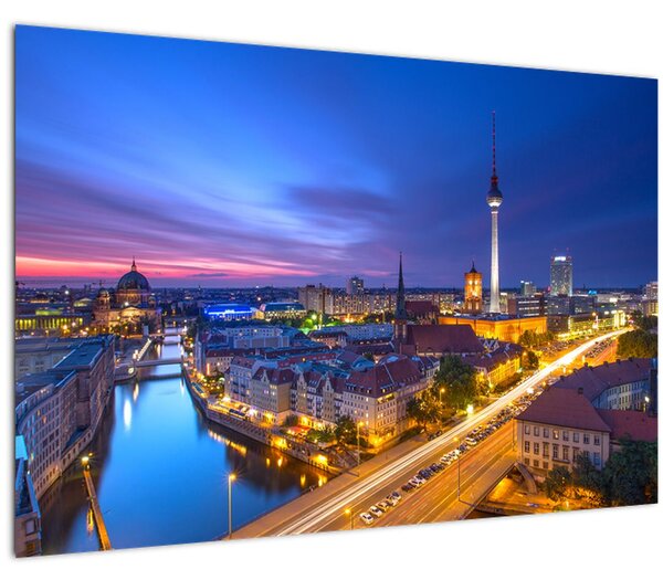 Kép - Kék ég Berlin felett (90x60 cm)