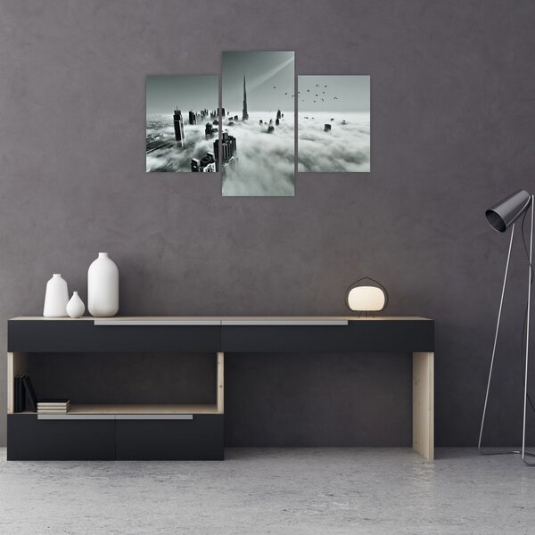 Kép - Felhőkarcolók Dubaiban (90x60 cm)