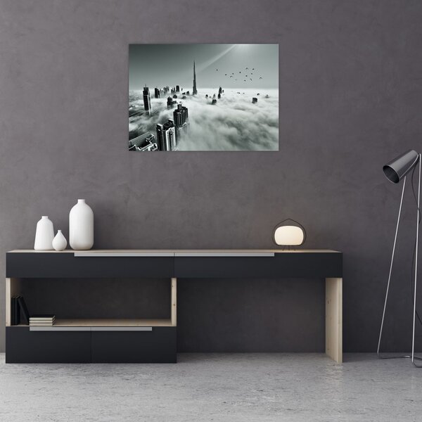 Kép - Felhőkarcolók Dubaiban (70x50 cm)