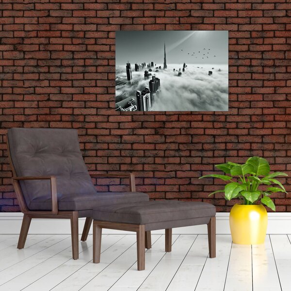 Kép - Felhőkarcolók Dubaiban (70x50 cm)