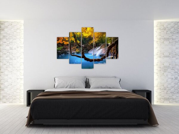 Kép - Vízesések Ázsiában (150x105 cm)