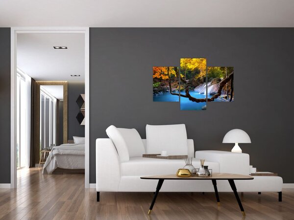 Kép - Vízesések Ázsiában (90x60 cm)