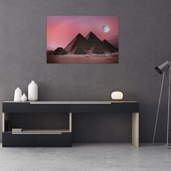 Kép - Piramisok giza, Egyiptom (90x60 cm)