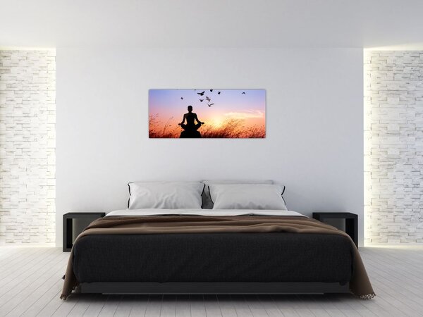 Kép - Meditáció (120x50 cm)