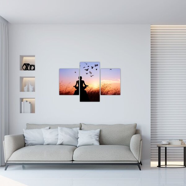 Kép - Meditáció (90x60 cm)