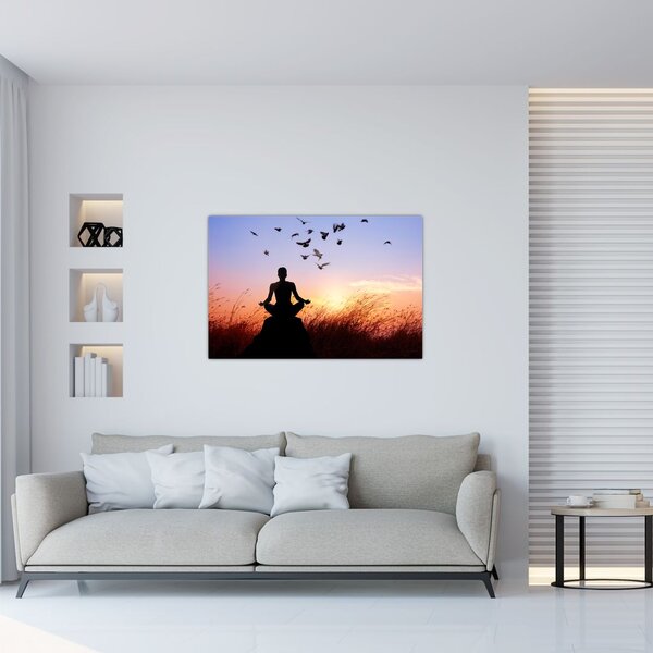 Kép - Meditáció (90x60 cm)