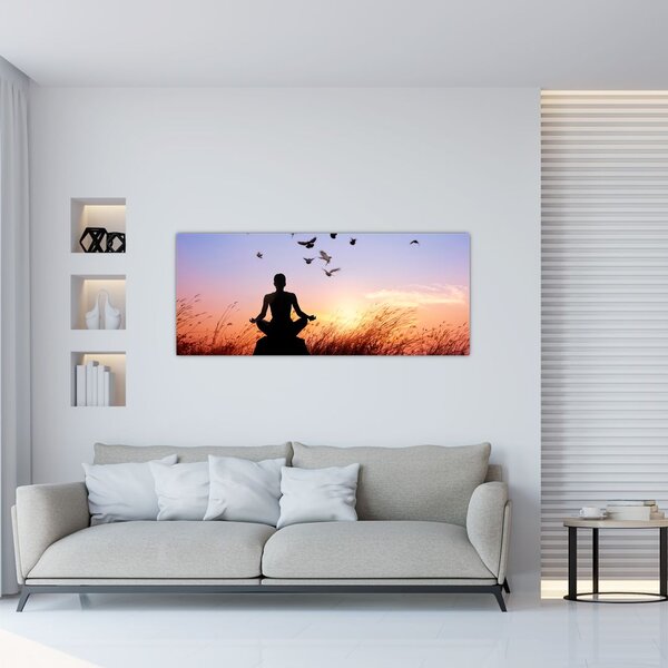 Kép - Meditáció (120x50 cm)