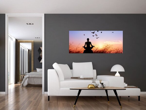 Kép - Meditáció (120x50 cm)