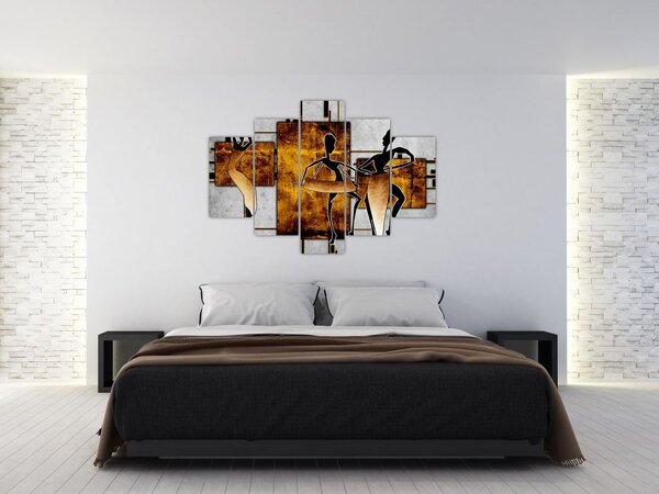 Kép - Az afrikai kultúra motívumai (150x105 cm)