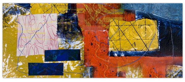 Kép - Absztrakció (120x50 cm)