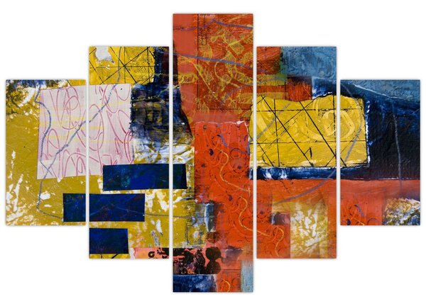 Kép - Absztrakció (150x105 cm)