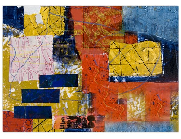 Kép - Absztrakció (70x50 cm)