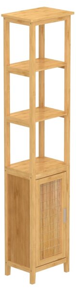 EISL 3 rekeszes bambusz magasszekrény 40 x 30 x 190 cm (438820)