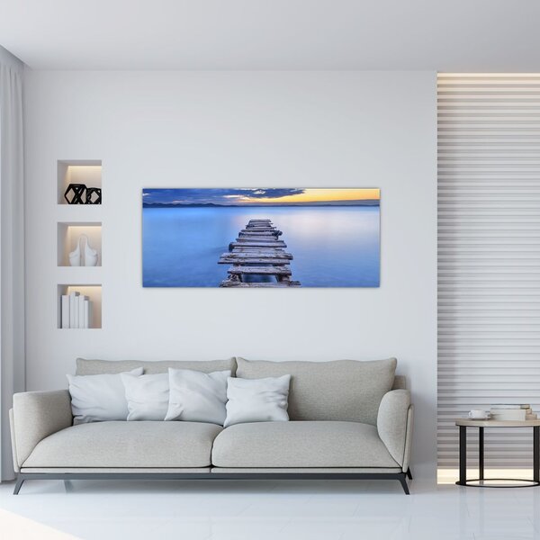 Kép - Pier, Zadar, Croatia (120x50 cm)