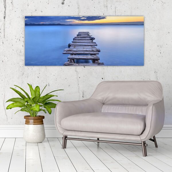 Kép - Pier, Zadar, Croatia (120x50 cm)