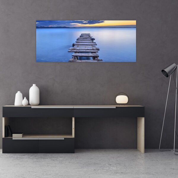 Kép - Pier, Zadar, Croatia (120x50 cm)