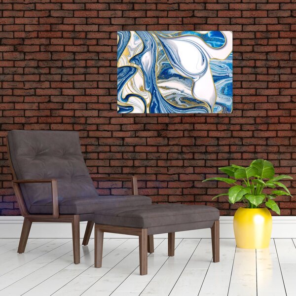 Kép - Márványhullámok (70x50 cm)