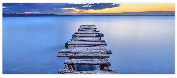 Kép - Pier, Zadar, Croatia (120x50 cm)