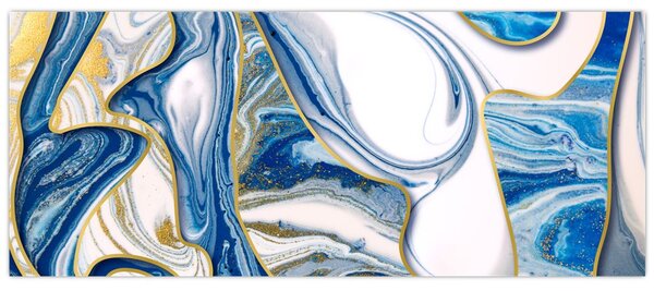 Kép - Márványhullámok (120x50 cm)