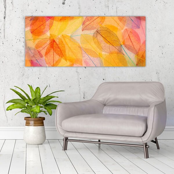 Kép - Háttér az őszi levelekből (120x50 cm)