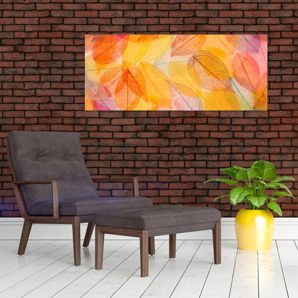 Kép - Háttér az őszi levelekből (120x50 cm)