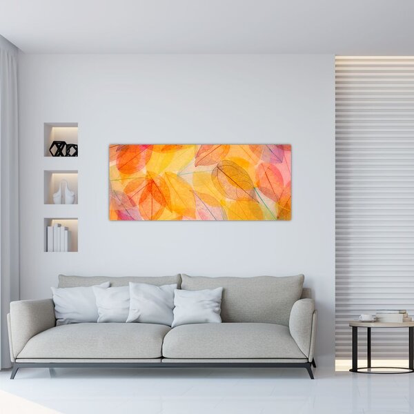 Kép - Háttér az őszi levelekből (120x50 cm)